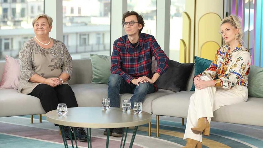 Marta Lech-Maciejewska, mama Zyzia i Miecia, blogerka, Rafał Madajczak, tata 11-letniej Hani, dziennikarz oraz Aleksandra Piotrowska