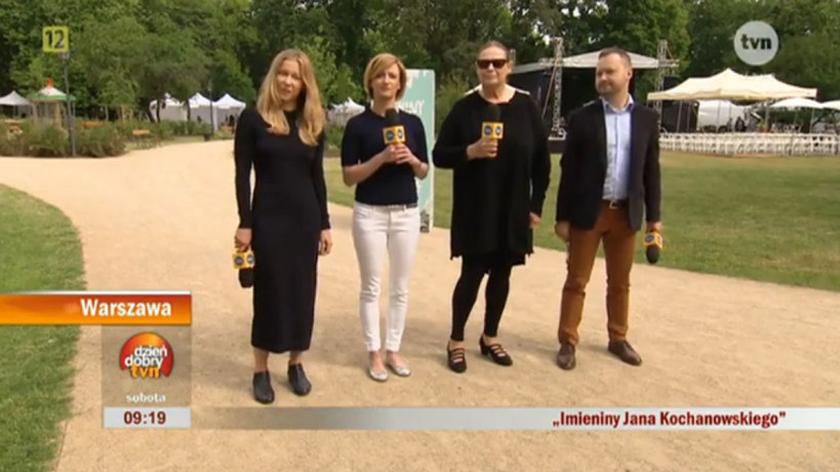 Iwona Bielska, Kasia Warnke, Tomasz Makowski i Ula Chincz