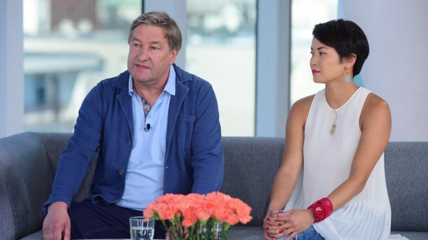 Stanisław Wosiński i Natalia Nguyen