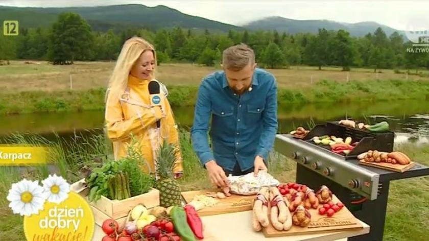 Katarzyna Olubińska i Piotr Kucharski