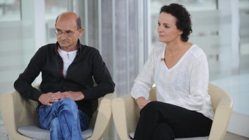 Ryszard Nowicki i Barbara Sadowska