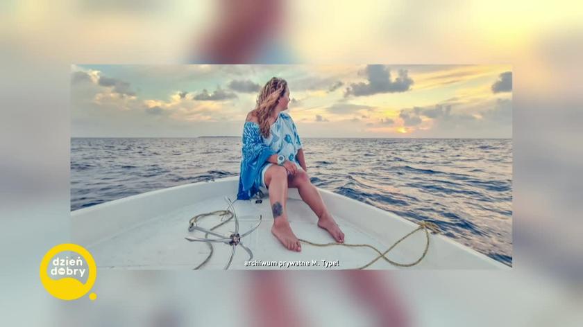 Rajskie życie Magdy na Malediwach