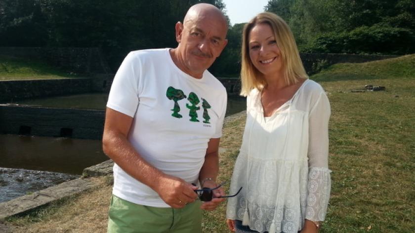 Marcin Daniec i Katarzyna Olubinska 