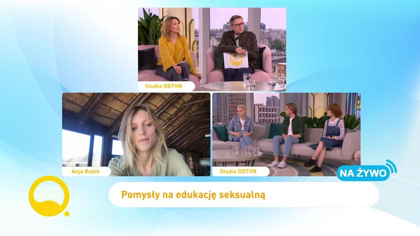 Anja Rubik, Barbara Baran, Maja Hnatów, Adam Bukowski o edukacji seksualnej.