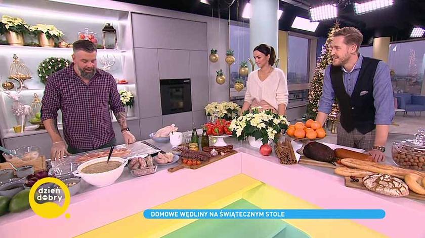 Tomasz Grabski w kuchni DDTVN