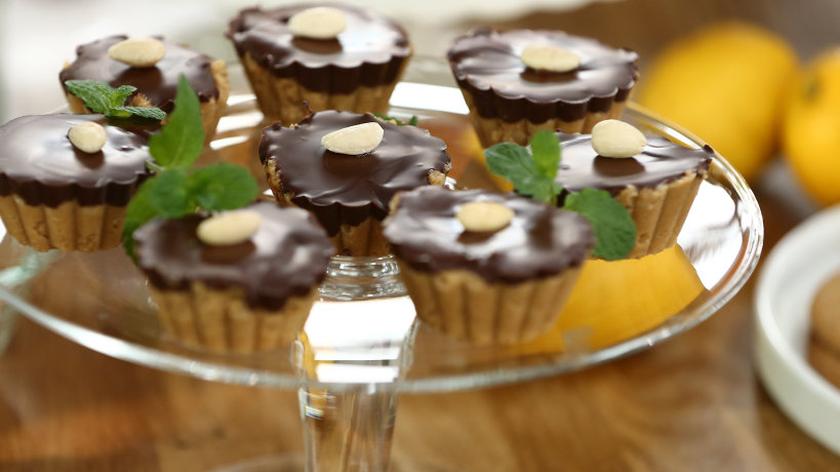 Ciastka z masłem orzechowym i czekoladą