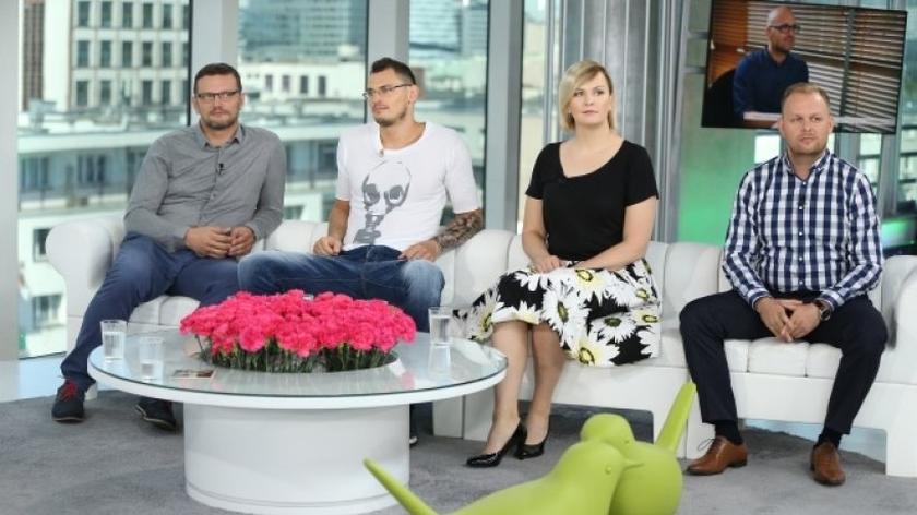 Paweł Ferlik, Wojciech Zawioła, Zbigniew Bartman i Otylia Jędrzejczak
