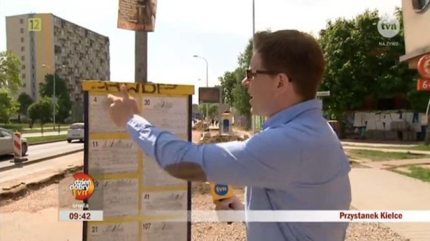 Filip Chajzer na przystanku 