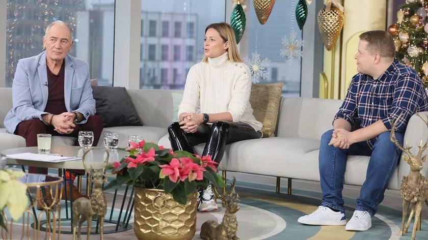 Odeta Moro, Karol Strasburger i Łukasz Lodkowski