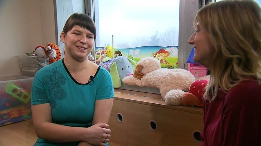 Ula Chincz z mamą Adasia