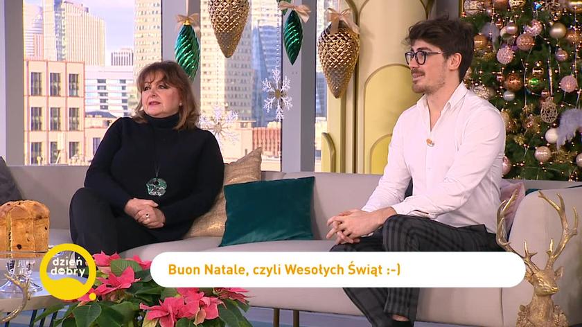 Matteo Brunetti i Elżbieta Krasińska 