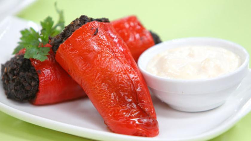 papryczki faszerowane kaszanką 