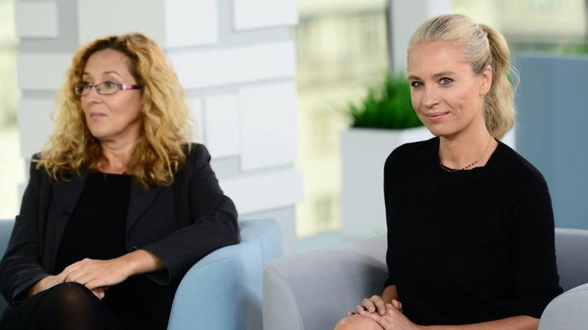 Monika Cieślak i Halina Piasecka