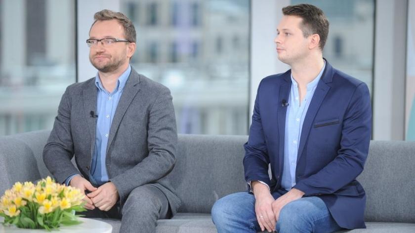 dr Marek Troszyński i Michał Jaros