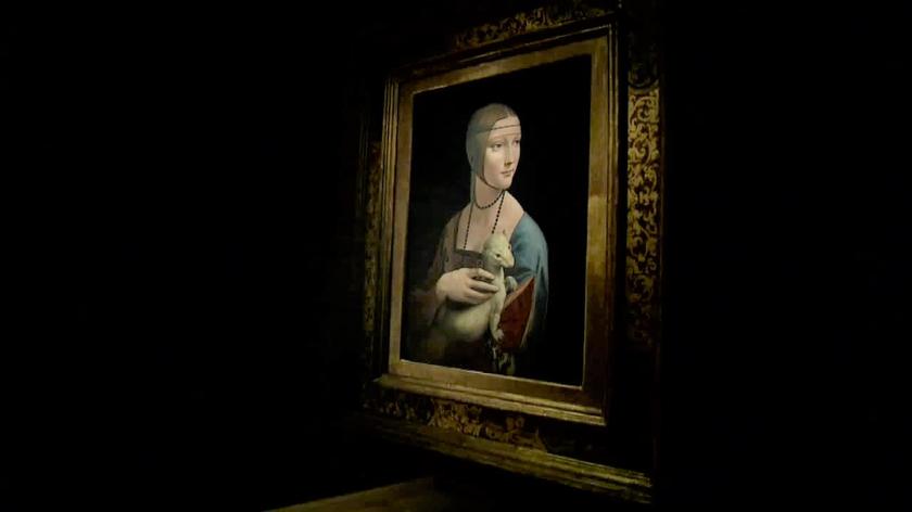 "Dama z gronostajem" Leonarda Da Vinci