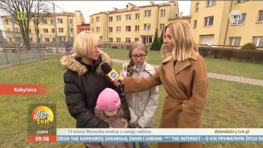 Katarzyna Olubińska i Pani Katarzyna z córkami