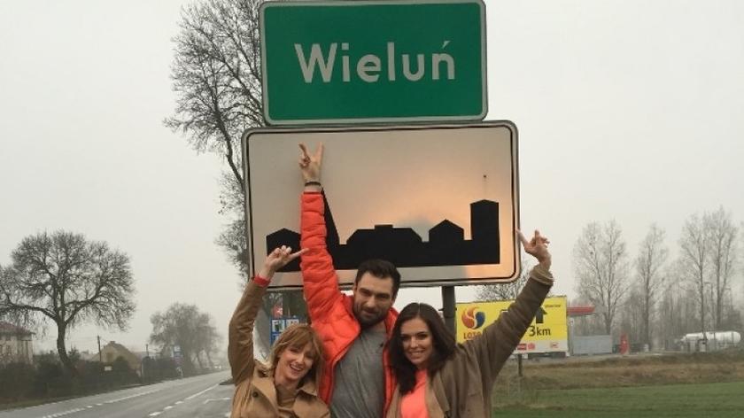 W Wieluniu: Ula Chincz, Mateusz Hładki i Ania Wendzikowska