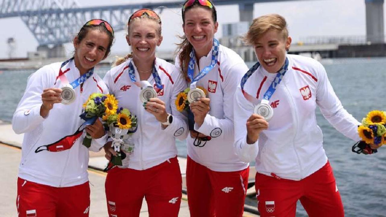 polskie wioślarki zdobyły srebrny medal olimpijski