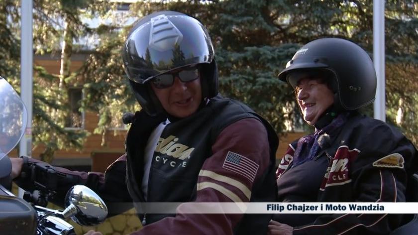 Filip Chajzer i Wanda Koch