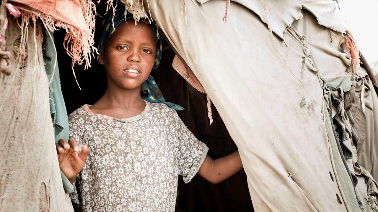 Somalia dziewczynka