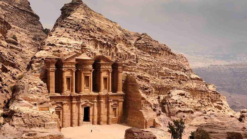 Petra w Jordanii