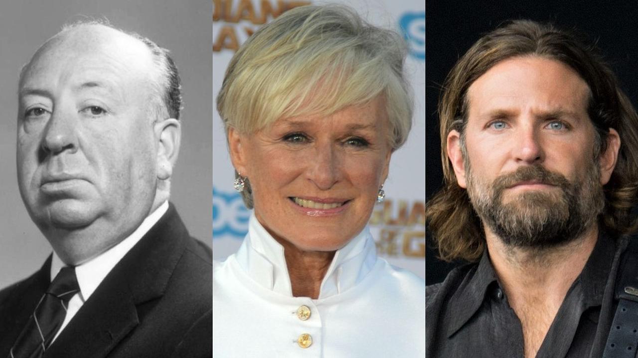 Alfred Hitchcock, Glenn Close, Bradley Cooper