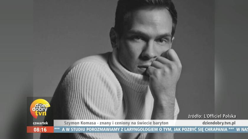 Szymon Komasa – znany i ceniony na świecie baryton