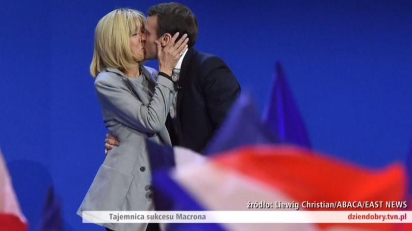 Emmanuel Macron z Brigitte Macron