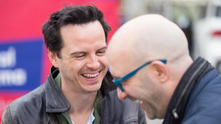 Andrew Scott i Marcin Sawicki