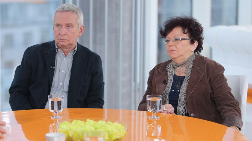 Krzysztof Materna i dr Ewa Pietrzyk-Zieniewicz