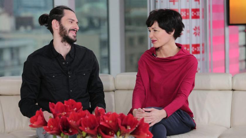 Tomasz Śliwiński, reżyser dokumentu „Nasza Klątwa” i Aneta Kopacz, reżyser dokumentu „Joanna” 