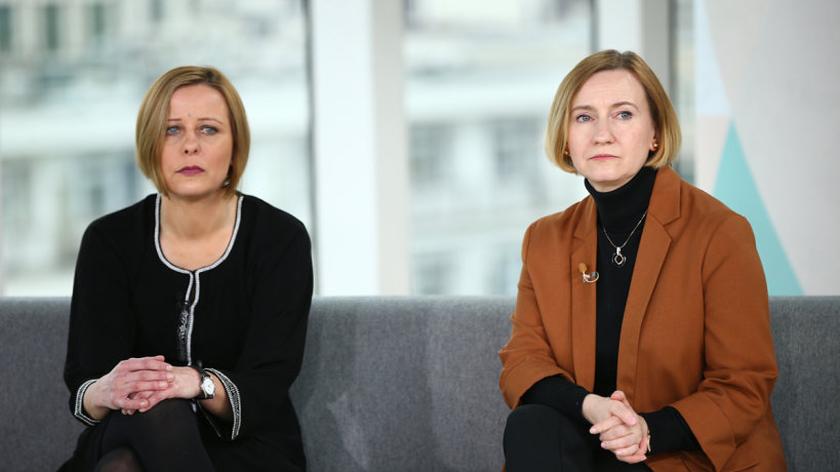 Anna Malinowska i Agnieszka Jaczyńska