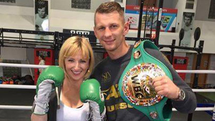 Ula Chincz i Andrzej Fonfara