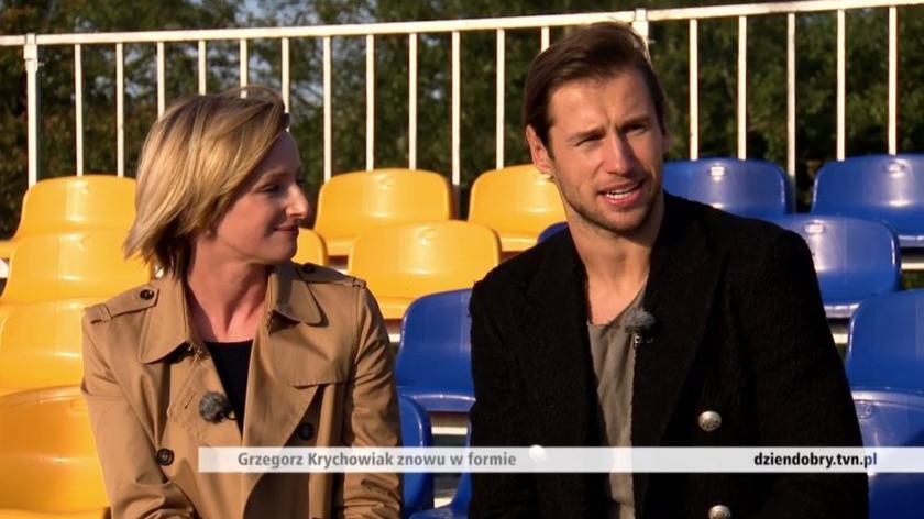Ula Chincz i Grzegorz Krychowiak