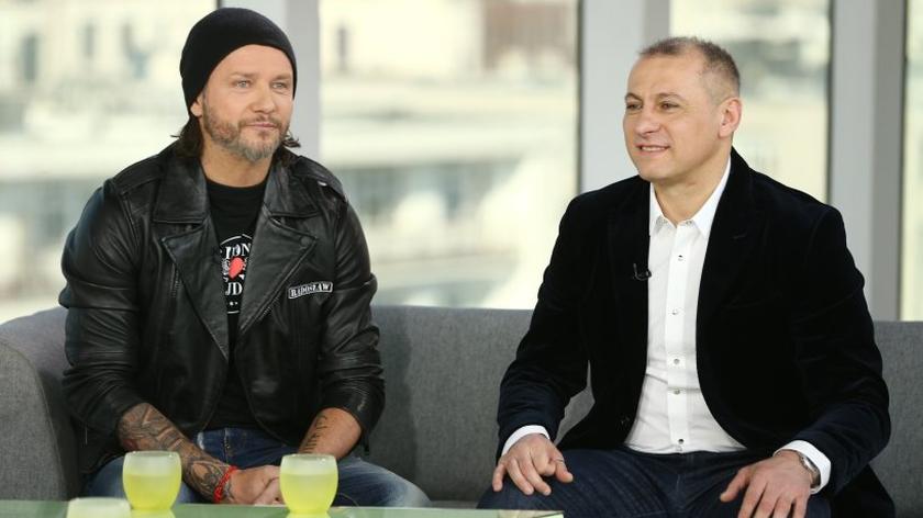Piotr Świerczewski i Radosław Majdan
