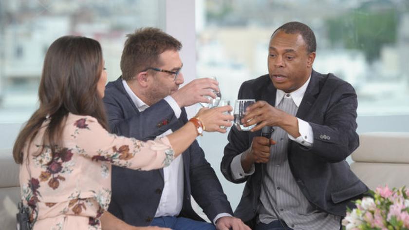 Kinga Rusin, Bartosz Węglarczyk i Michael Winslow