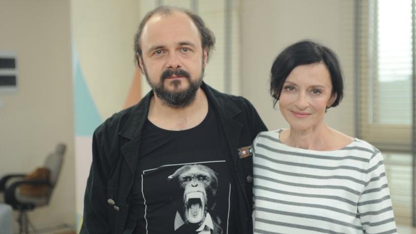 Arkadiusz Jakubik i Agnieszka Matysiak