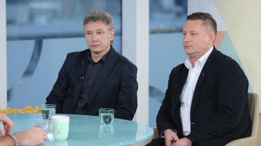 Paweł Wyciślok i Mirosław Pakura
