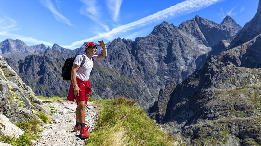 Tatry turysta na szlaku