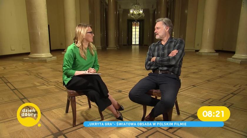 Kinga Burzyńska i Bill Pullman