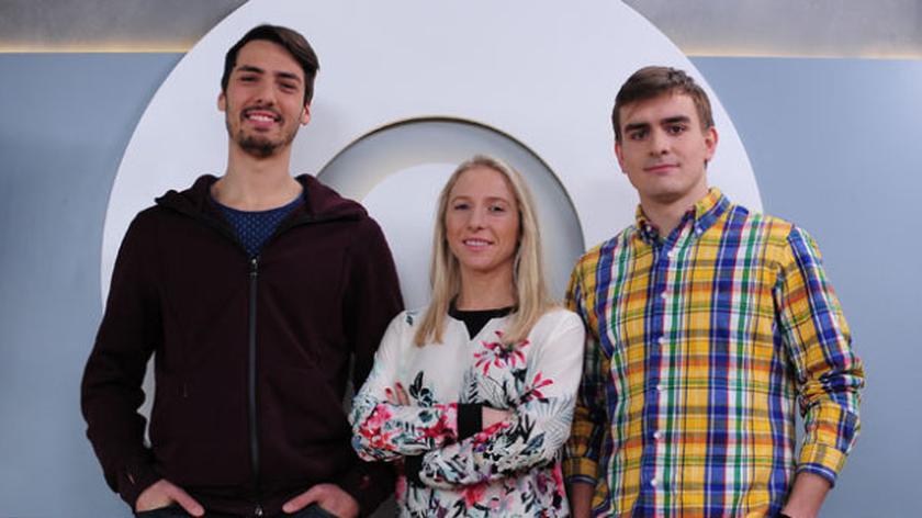 Luiza Złotkowska, Jan Szymański i Artur Waś