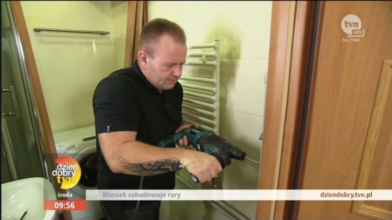 Pan Wiesiek Kupił W Hurtowni 8 Odtwarzaczy Wiesiek zamaskował rury - Dzień Dobry TVN