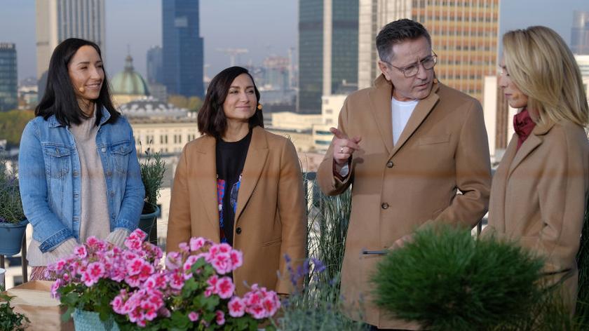Izabela Szarmach, Olga Piórkowska, Anna Kalczyńska i Andrzej Sołtysik