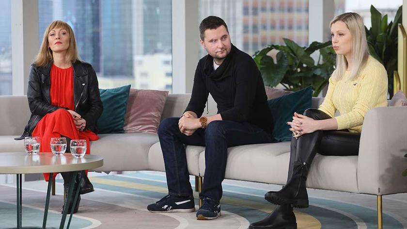 Dellfina Dellert, Katarzyna Zbroja, Damian Białek 