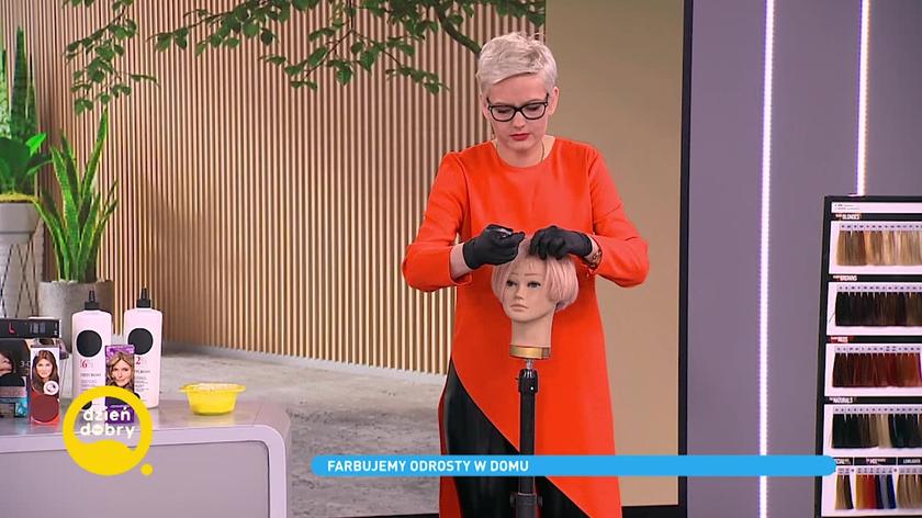 farbowanie odrostów, Dobrawa Piękos-Szymańska