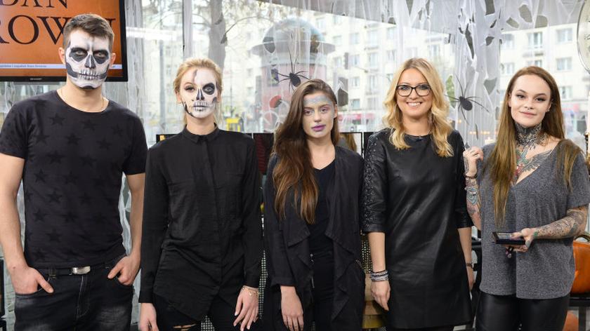 Monika Miller, Kinga Burzyńska i propozycje makijażu na Halloween