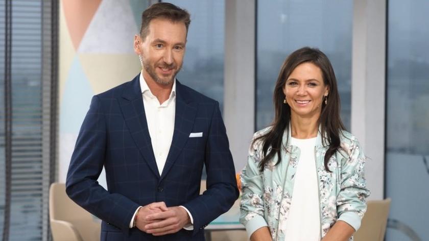 Kinga Rusin i Piotr Kraśko