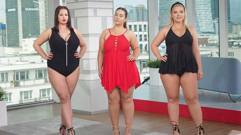 Stroje kąpielowe dla puszystych