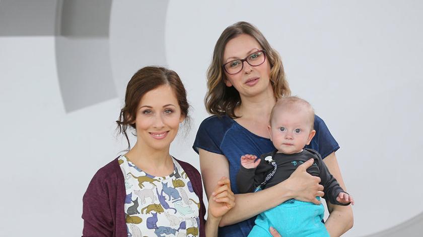 Jolanta Fraszyńska, Magdalena Palczarska i Tymek