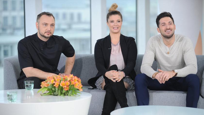 Aleksander Baron, Maria Konarowska i Rafał Maślak 